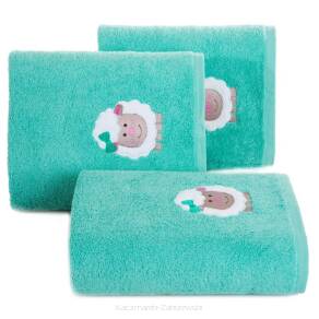 Ręcznik dla dzieci BABY 50x90 Eurofirany owieczka miętowy