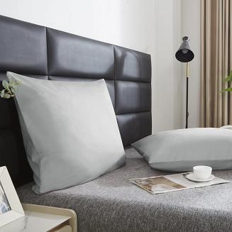 Poszewka satyna bawełniana SIN 50x70 szara