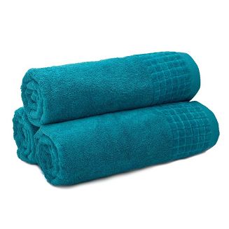 Ręcznik kąpielowy Larisa 70x140 turkusowy