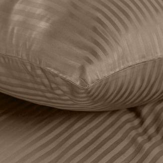 Pościel satynowa VERA 220x200 Eurofirany brązowy