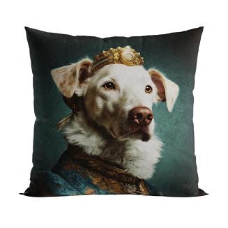 Poszewka dekoracyjna PSI HEKTOR 40x40 welwetowa wielokolorowa