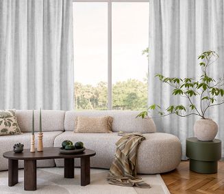 Zasłona gotowa AVENA 135x270 Eurofirany biały