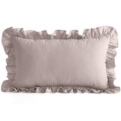 Poszewka dekoracyjna FALBANKA 30x50 Eurofirany pudrowy