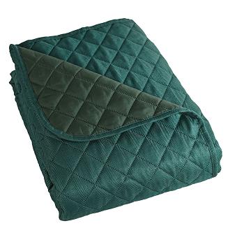 Narzuta dekoracyjna JODEŁKA 170x210 pikowana butelkowa