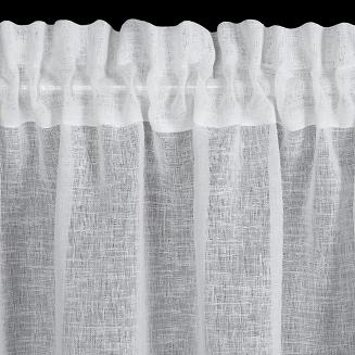 Firana gotowa na taśmie GAJA 130x50 Eurofirany kremowy