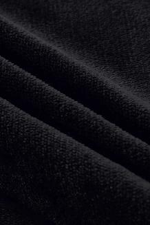 Prześcieradło polarowe z gumką MIŚ Fluffy 140x200 mikrofibra czarne