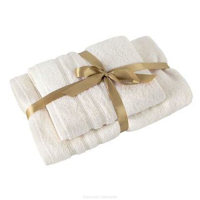 Komplet ręczników 2 cz. LOCA 50x90 Eurofirany biały