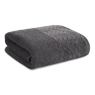 Ręcznik bawełniany LOREN 30x50 Eurofirany grafitowy