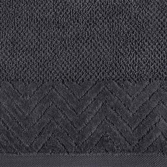 Ręcznik bawełniany LOREN 30x50 Eurofirany grafitowy