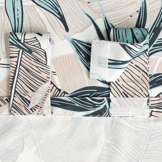 Zasłona gotowa na szelkach GARDEN 155x260 Eurofirany beżowy