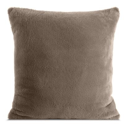 Poszewka dekoracyjna NINA 45x45 Eurofirany beżowa futrzana i puszysta