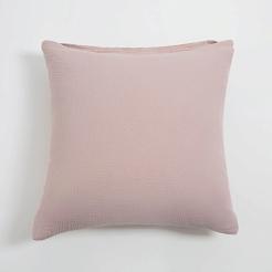 Poszewka bawełniana muślinowa 40x40 pudrowa