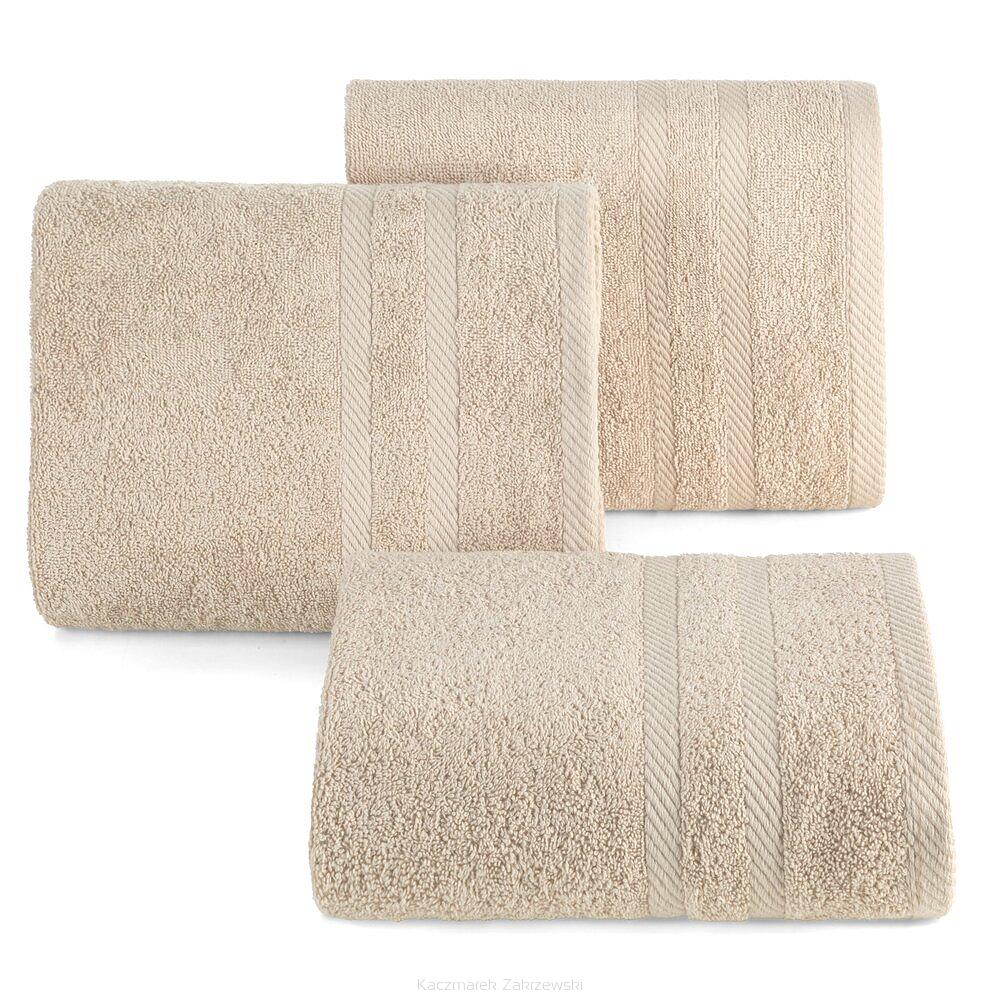 Ręcznik bawełniany MILO 50x90 Eurofirany beżowy