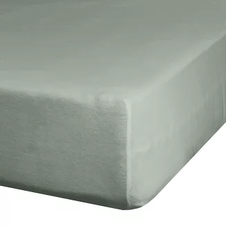 Prześcieradło jersey z gumką  180x200 Design91 szałwiowy