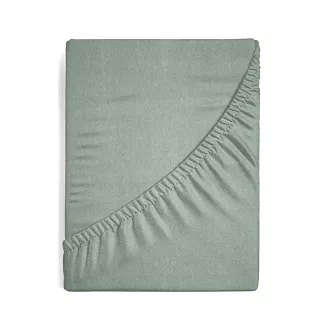 Prześcieradło jersey z gumką  180x200 Design91 szałwiowy