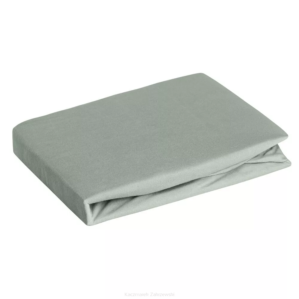 Prześcieradło jersey z gumką  180x200 Design91 szałwiowy