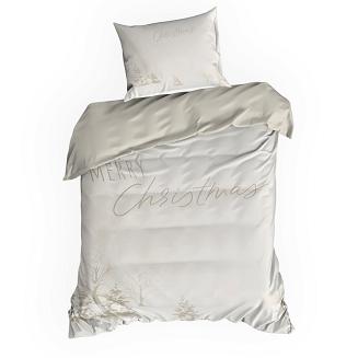 Komplet pościeli świąteczny POS 160x200 Eurofirany beżowy
