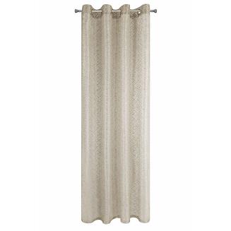 Firana gotowa na przelotkach AMANDA 140x250 Eurofirany beżowy