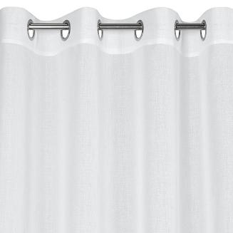 Firana gotowa na przelotkach MARGO 140x250 Eurofirany biały