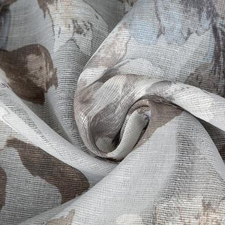 Zasłona gotowa na przelotkach SANDRA 140x250 Eurofirany biały