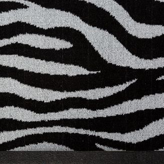 Ręcznik bawełniany ZEBRA 50x90 Eurofirany czarny/stalowy