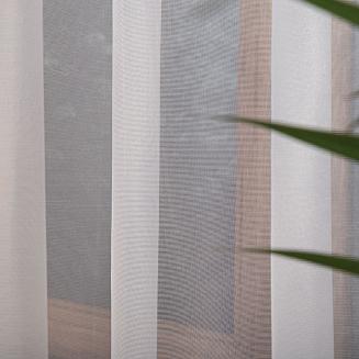 Firanka żakardowa gotowa na szelkach ELZA 300x240 biała