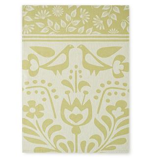 Ścierka kuchenna 50x70 Zwoltex Kuku Ryku seledynowa