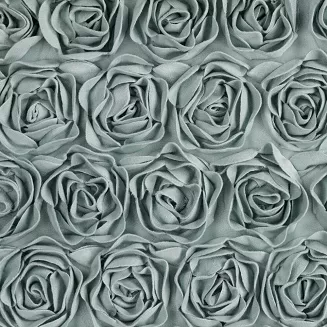 Zasłona gotowa na taśmie ROSES 140x270 Eva Minge Eurofirany miętowy