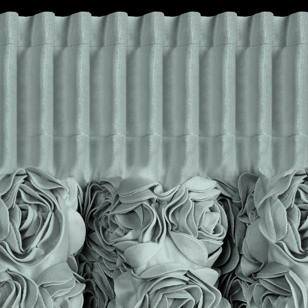 Zasłona gotowa na taśmie ROSES 140x270 Eva Minge Eurofirany miętowy