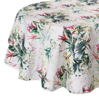 Obrus dekoracyjny GARDEN 150x150 Eurofirany biały