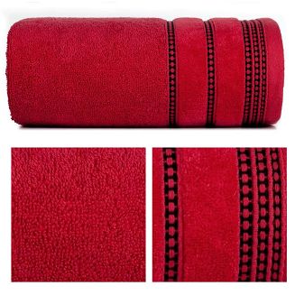Ręcznik bawełniany AMANDA 30x50 Eurofirany czerwony