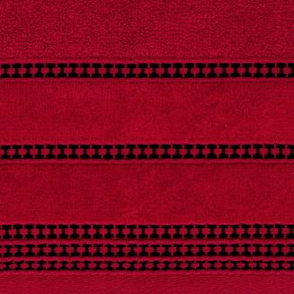 Ręcznik bawełniany AMANDA 30x50 Eurofirany czerwony