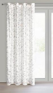 Zasłona gotowa na przelotkach TERRY 140x250 Eurofirany biały