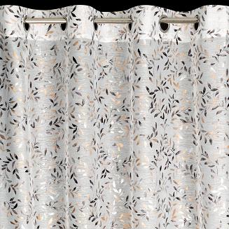 Zasłona gotowa na przelotkach TERRY 140x250 Eurofirany biały