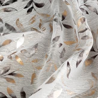 Zasłona gotowa na przelotkach TERRY 140x250 Eurofirany biały