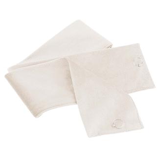 Szarfa do zasłony Velvet Soft 8x140 welurowa jasnobeżowa