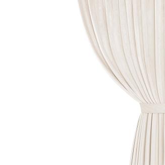 Szarfa do zasłony Velvet Soft 8x140 welurowa jasnobeżowa