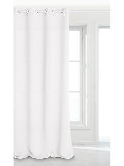 śnieżnobiała zasłona zaciemniająca blackout 140x250 hold