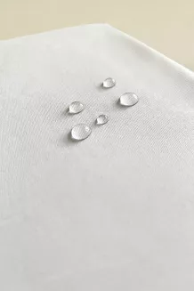 Prześcieradło wodoodporne nieprzemakalne jeresy z gumką Aquasafe 80x160 białe