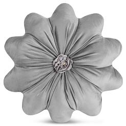 Poszewka dekoracyjna FLORES 40 Eurofirany srebrny