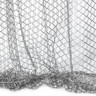 Firana gotowa na przelotkach AIDEN 140x250 Eurofirany srebrny