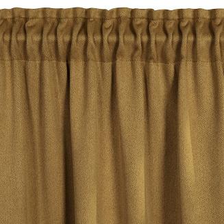 Zasłona gotowa na taśmie CARLO 130x300 Eurofirany miodowy