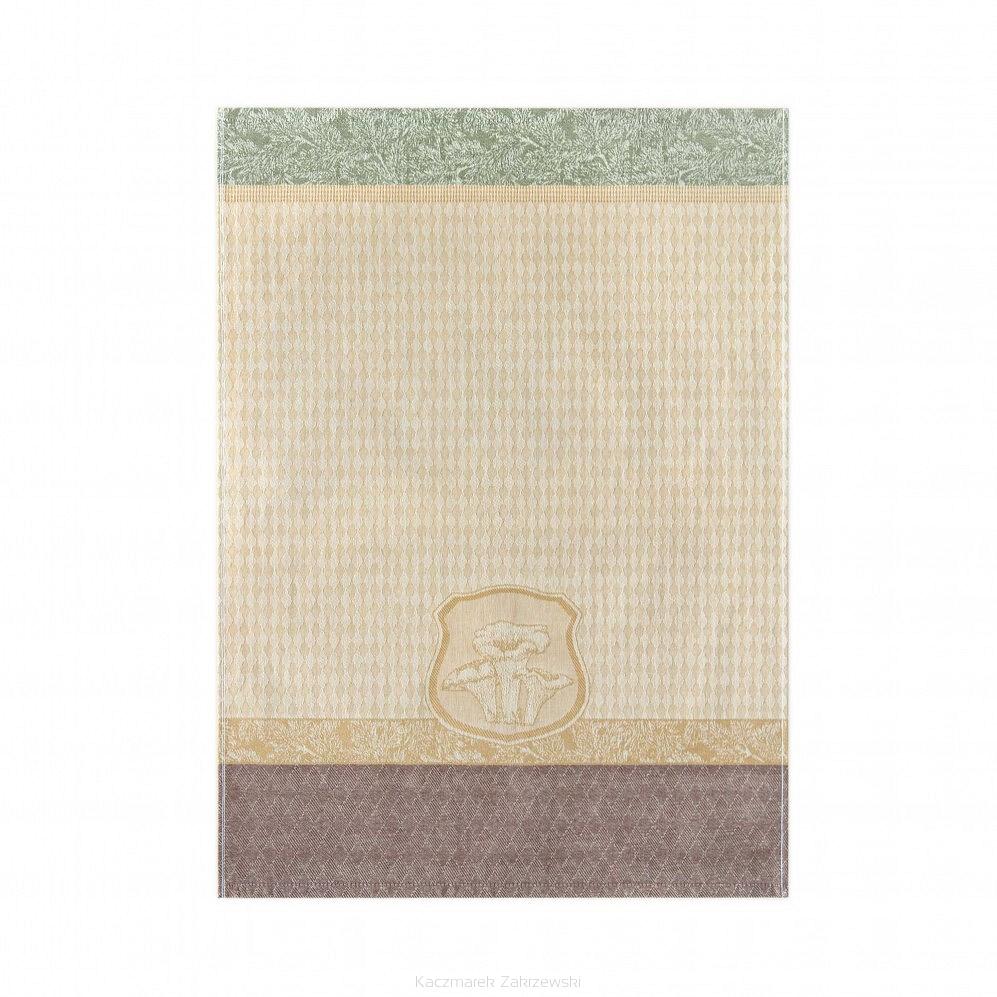 Ścierka kuchenna 50x70 Zwoltex Kurki 2 brązowa beżowa zielona