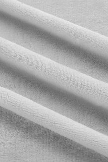 Prześcieradło polarowe z gumką MIŚ Fluffy 120x200 mikrofibra szare