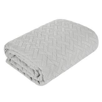 Narzuta dekoracyjna ALARA 220x240 Eurofirany srebrna