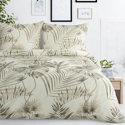 Pościel bawełniana NINA 140x200 Eurofirany beżowy
