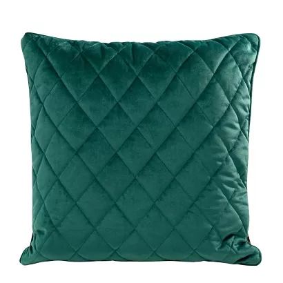 Poszewka dekoracyjna VELVET-27 45x45 Eurofirany ciemnoturkusowa