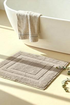 Dywanik łazienkowy bawełniany Ravo 50x70 beżowy