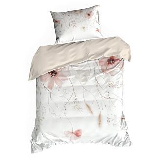 Pościel satynowa PREMIUM24 160x200 Eurofirany biały