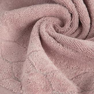 Ręcznik bawełniany LUMIA 50x90 Eurofirany pudrowy